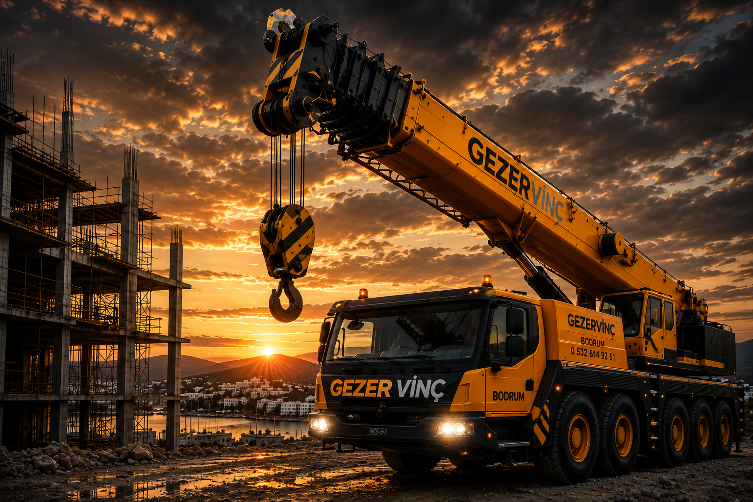 Gezer Vinç Profesyonel Vinç Operasyonları